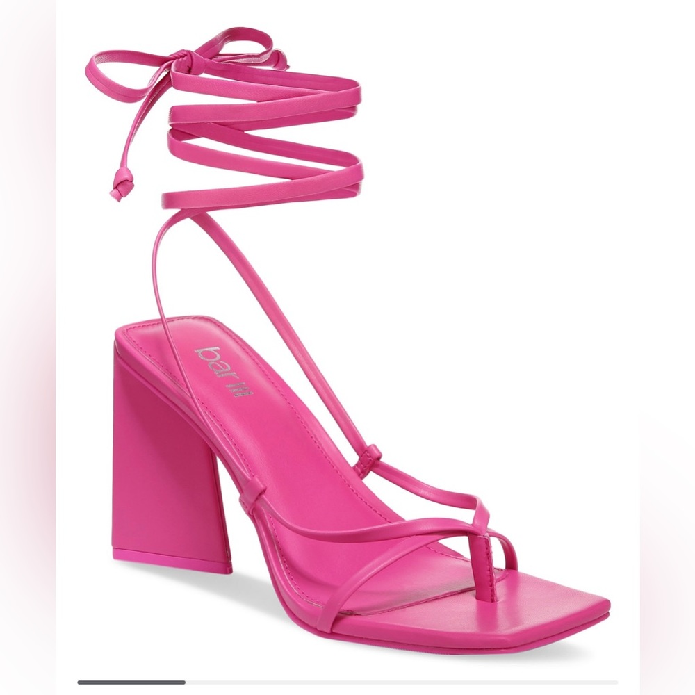 Aurora Lace-Up Dress Sandals. Size 6.5. Worn once.